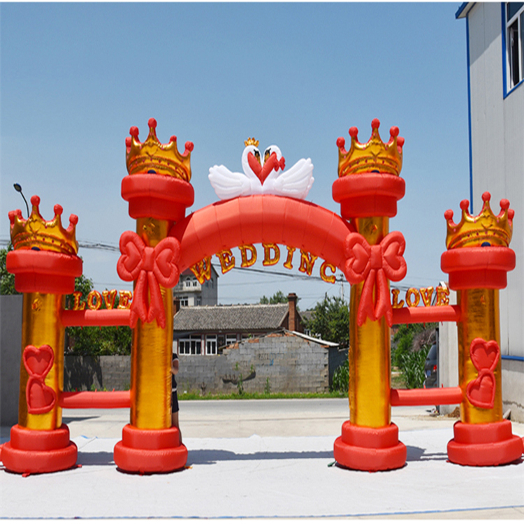 陕西节日大型充气拱门